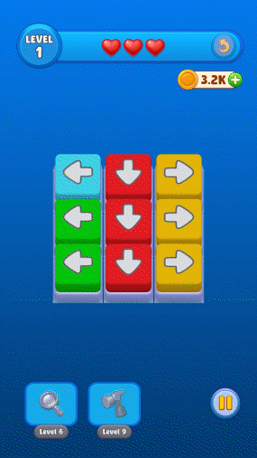ARROW STACK AWAY